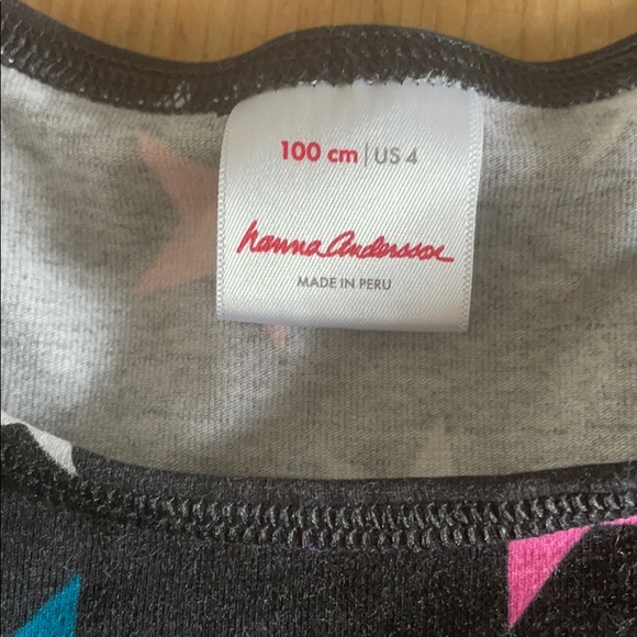 ❌ SOLD Size 4 Hanna Andersson Star Active Wear - Picture 2 of 2